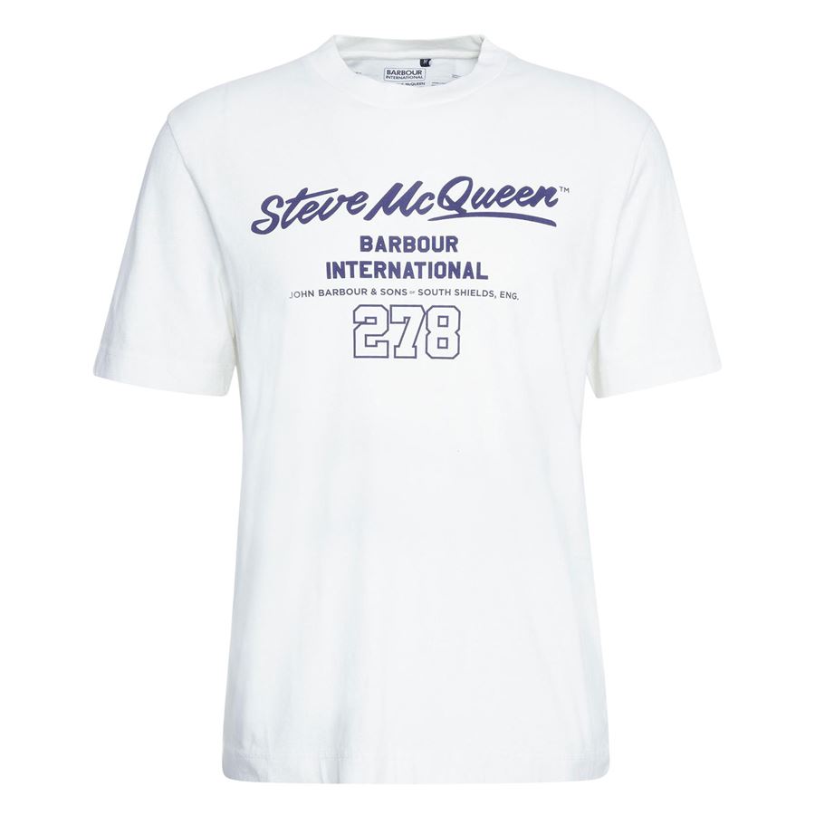 Colman Smq Graphic t-shirt da uomo Barbour International | MTS1437WH32